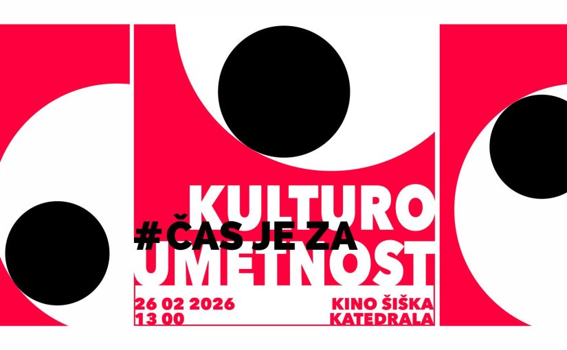 #ČASJEZA KULTURO, UMETNOST – vabilo na soočenje na temo kulture pred volitvami v državni zbor